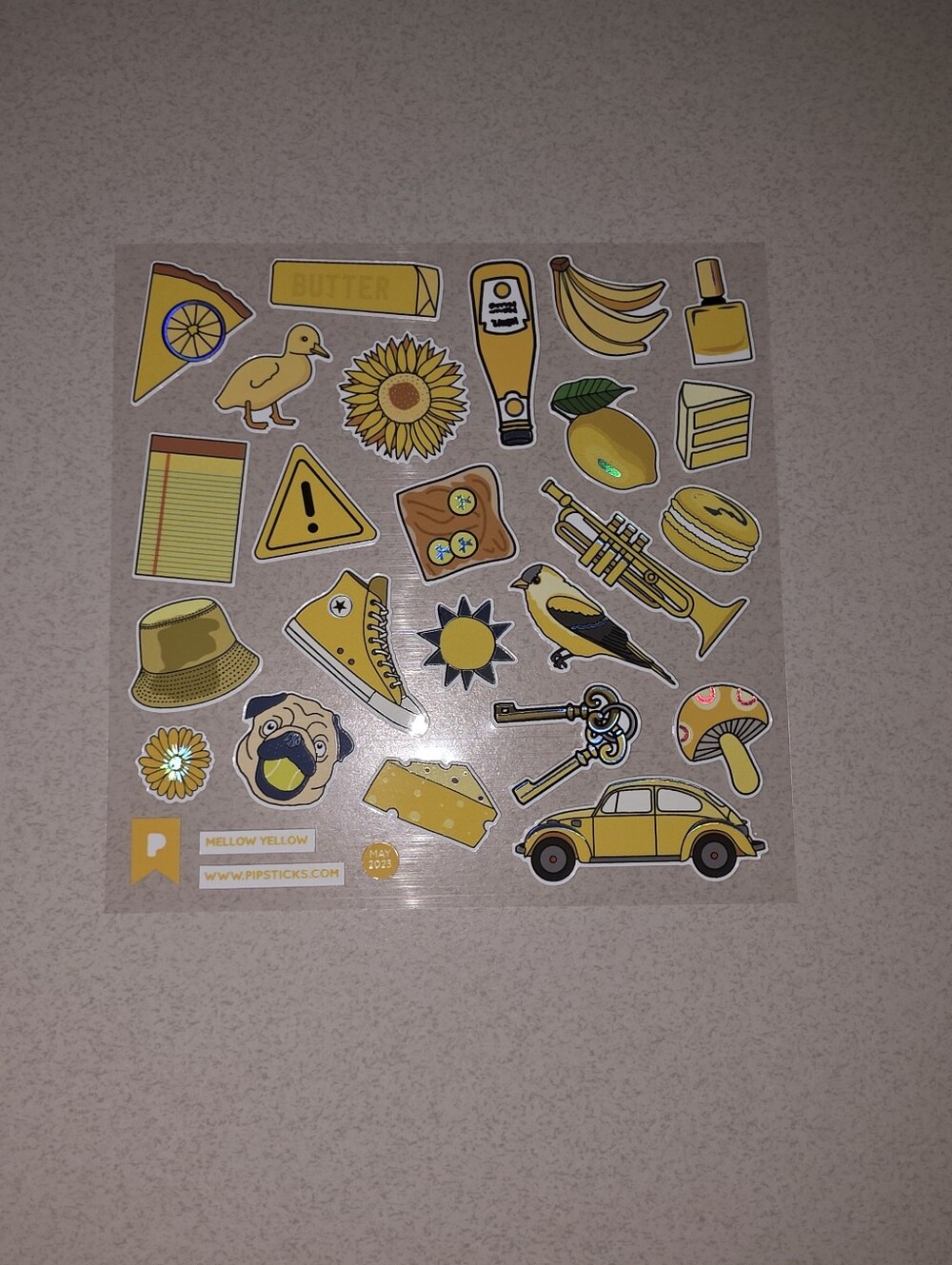 Pipsticks Stickers 4 Sheets Included - Picture 3 of 5